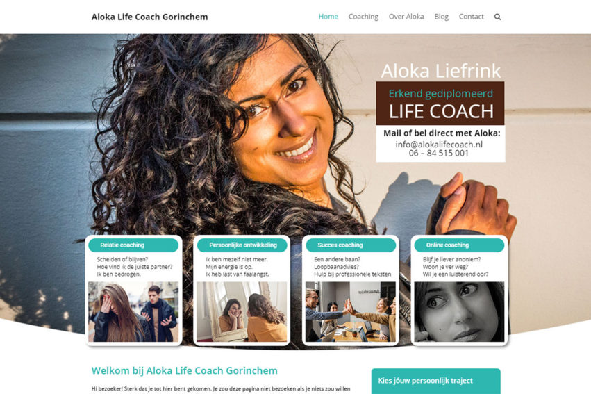 Website Aloka Life Coach