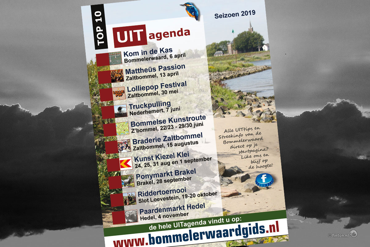Poster Bommelerwaardgids