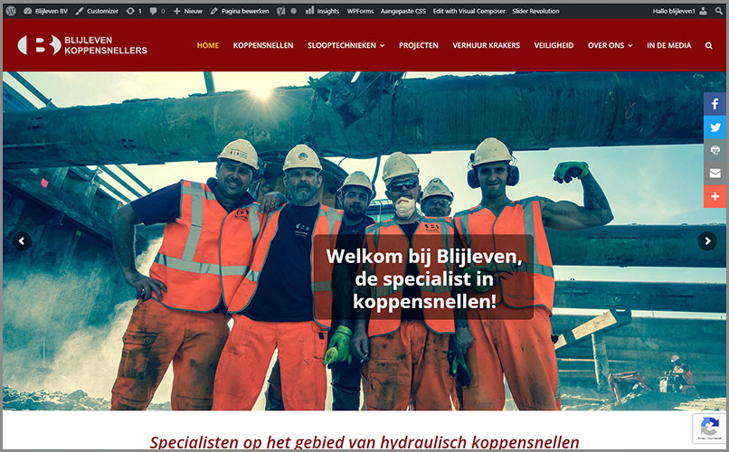 Website Blijleven Koppensnellers